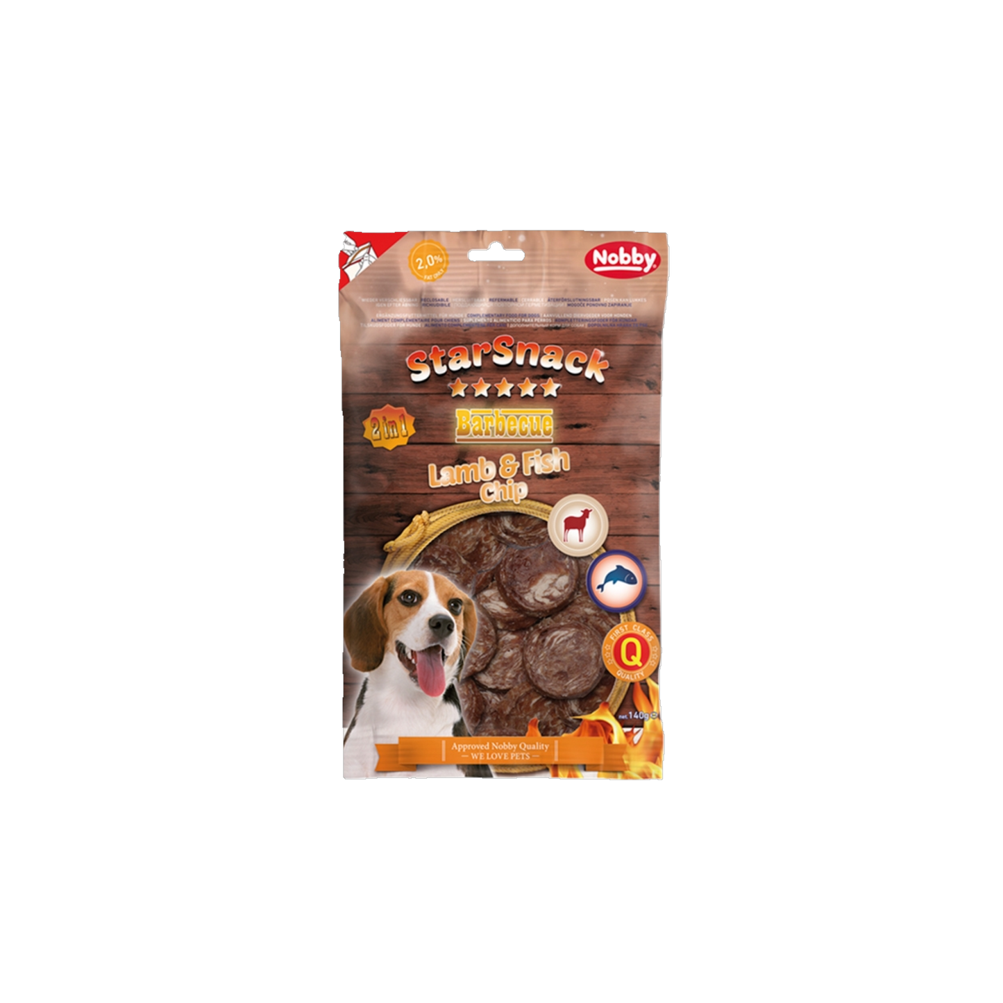 StarSnack BBQ Lamb & Fish Chip – Herzhafter Kauspaß für Feinschmecker