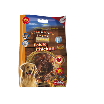 StarSnack BBQ Potato Chicken – Der kalorienarme Kau-Spaß mit Süßkartoffel