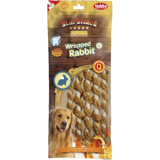 StarSnack BBQ Wrapped Rabbit – Zahnpflege & Geschmack in einem