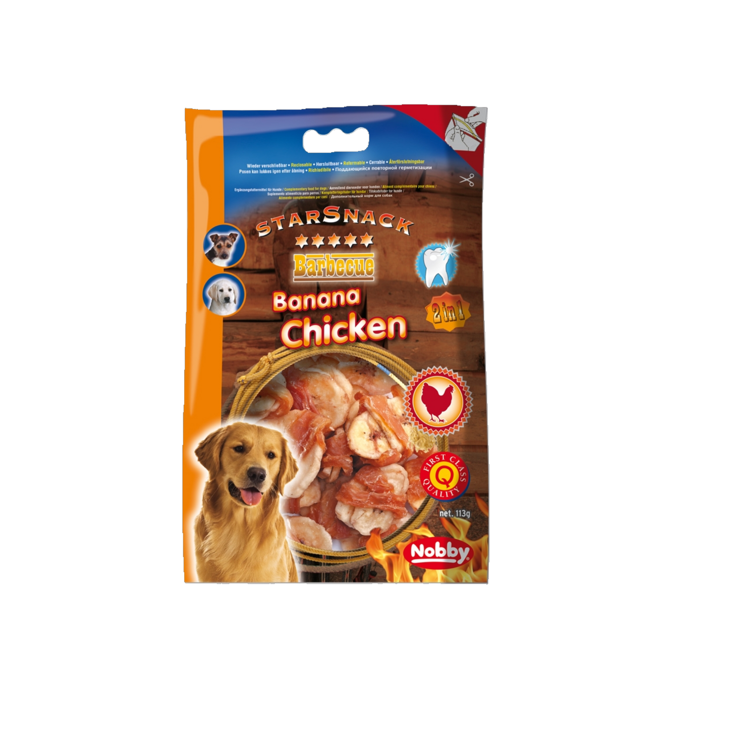 StarSnack Banana Chicken – Der fruchtig-fleischige Kausnack