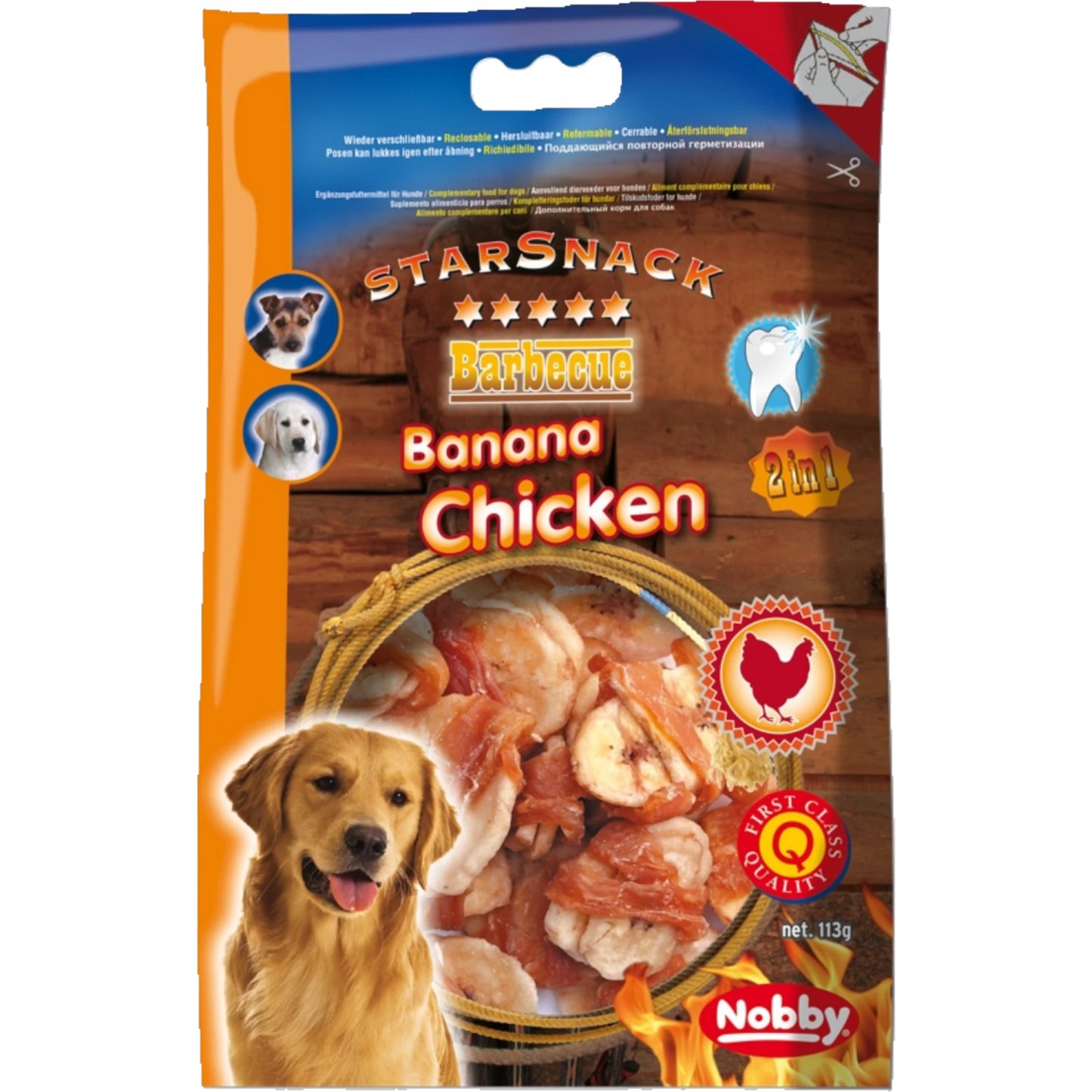StarSnack Banana Chicken – Der fruchtig-fleischige Kausnack