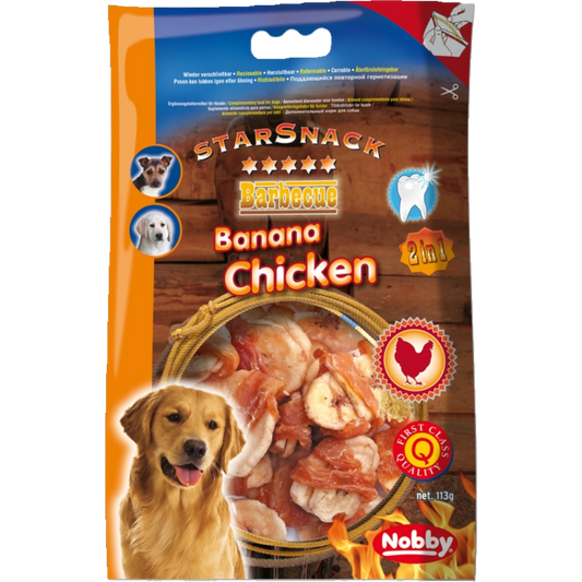 StarSnack Banana Chicken – Der fruchtig-fleischige Kausnack