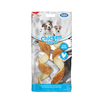 StarSnack CLASSIC Barbecue Chicken Spiral – Kauspaß mit Dreh und Geschmack