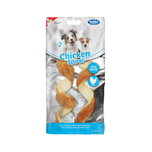 StarSnack CLASSIC Barbecue Chicken Spiral – Kauspaß mit Dreh und Geschmack