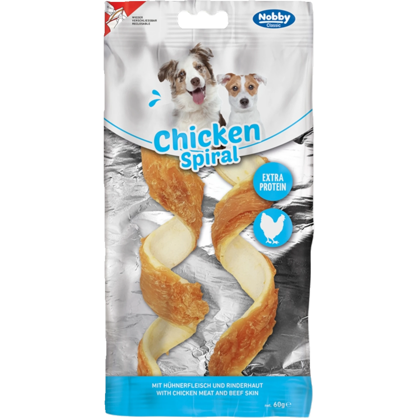 StarSnack CLASSIC Barbecue Chicken Spiral – Kauspaß mit Dreh und Geschmack