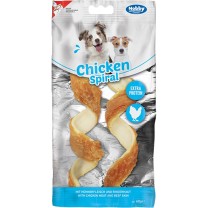 StarSnack CLASSIC Barbecue Chicken Spiral – Kauspaß mit Dreh und Geschmack