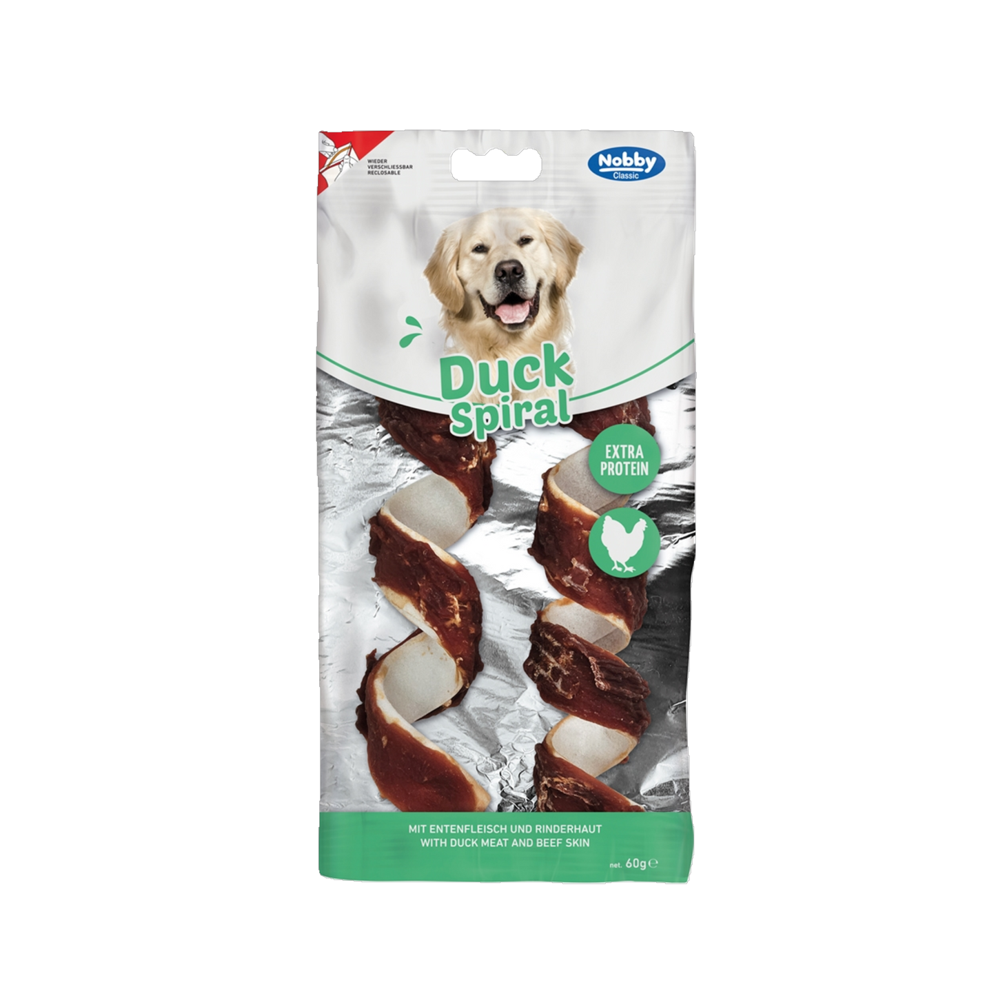 StarSnack CLASSIC Duck Spiral – Kauspaß trifft Proteinpower