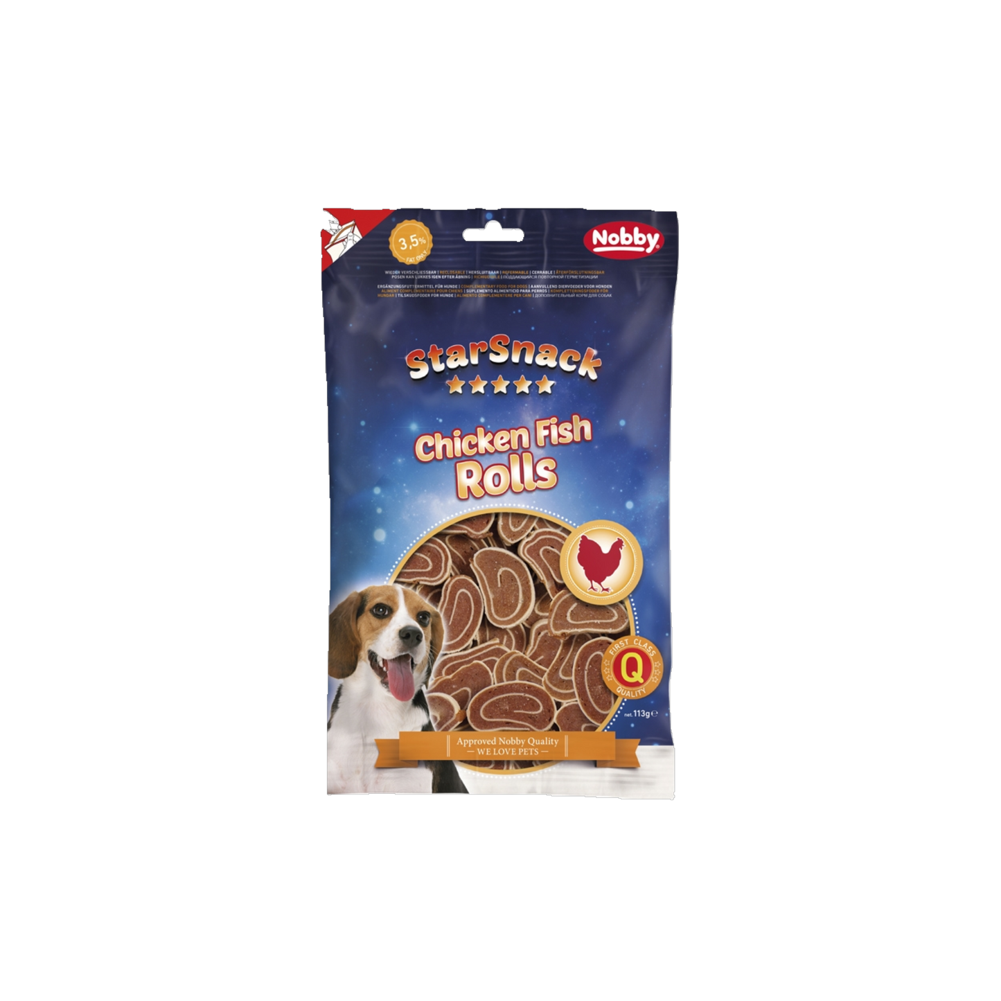 StarSnack Chicken Fish Rolls – Gedrehte Proteinpower aus Hähnchen & Kabeljau