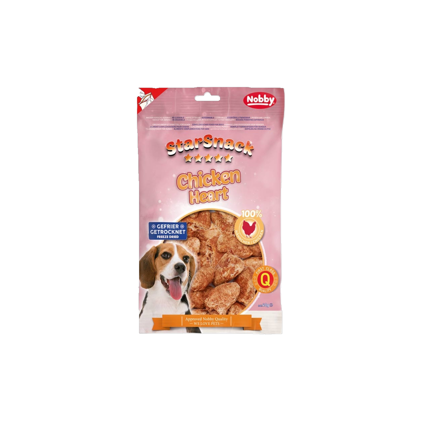StarSnack Chicken Heart – Reiner Fleischgenuss aus 100 % Hähnchenherz