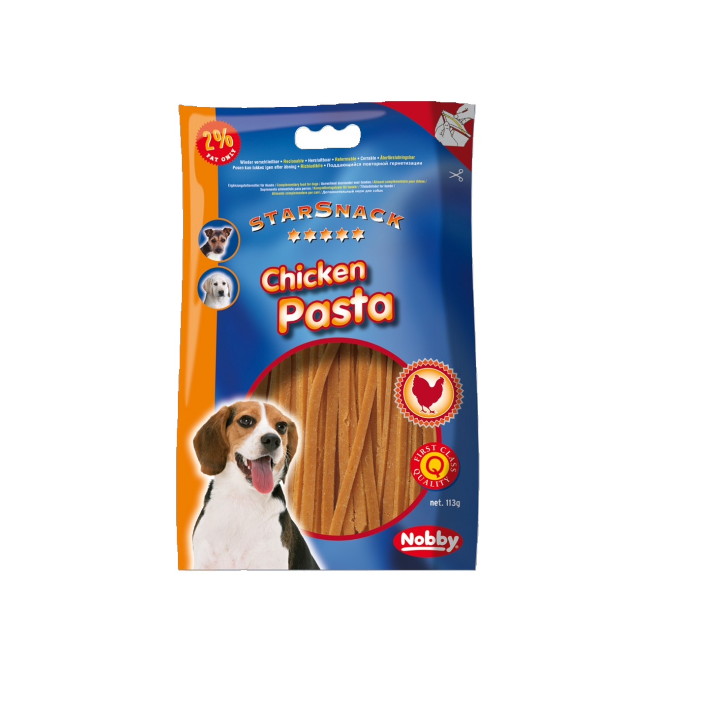StarSnack Chicken Pasta – Feine Hähnchenstreifen für echten Pastagenuss