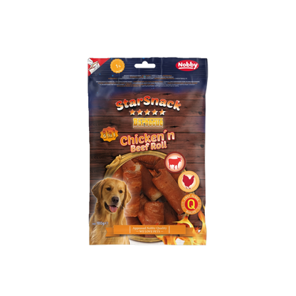 StarSnack Chicken’n Beef Roll – Fleischige Belohnung mit wenig Fett