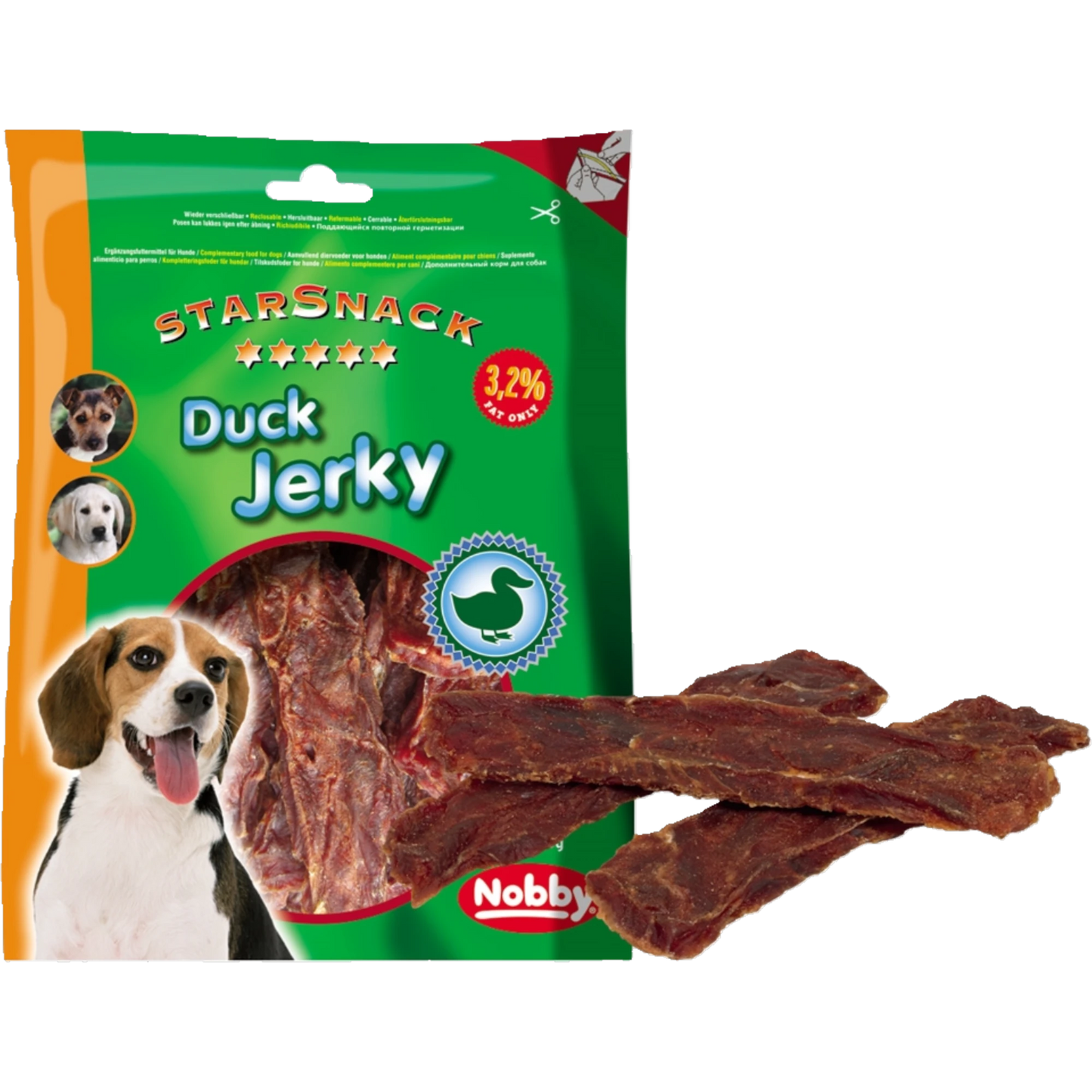 StarSnack Duck Jerky – Zarte Entenstreifen für echten Kauspaß