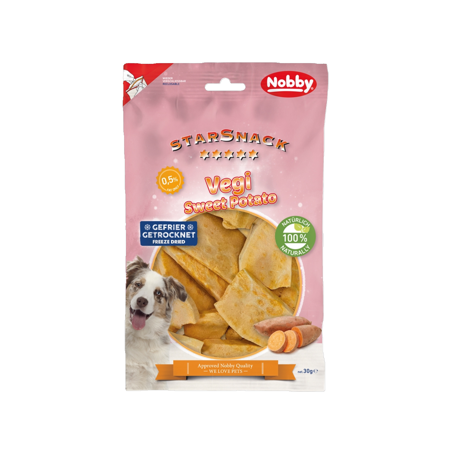 StarSnack FD Vegi Sweet Potato – Natürlich. Lecker. Vegan.