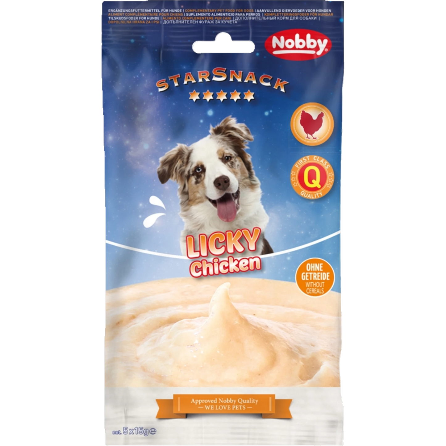 StarSnack LICKY Chicken – Schleckvergnügen mit Huhn, ganz ohne Getreide