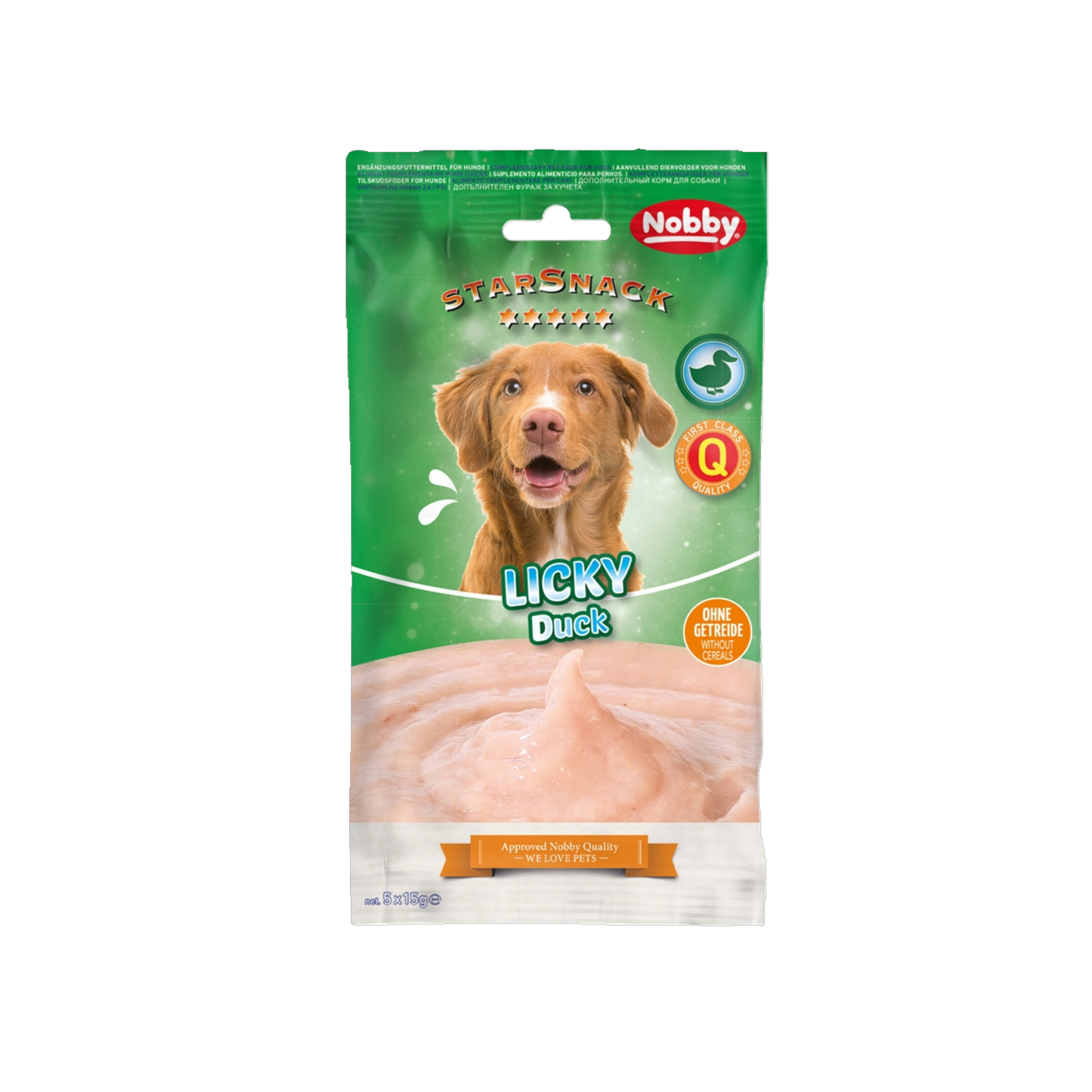StarSnack LICKY Duck – Cremiger Entensnack zum Schlecken