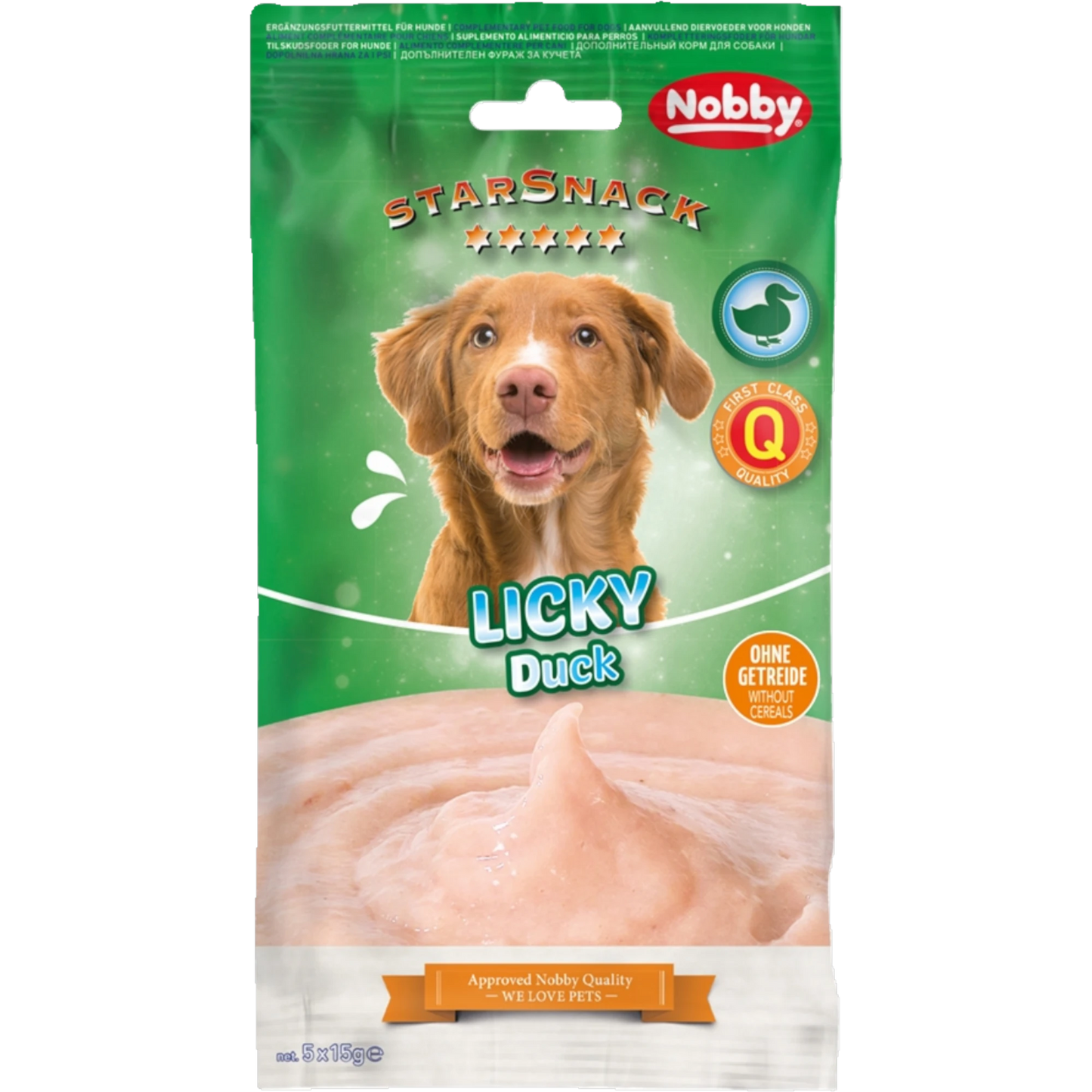 StarSnack LICKY Duck – Cremiger Entensnack zum Schlecken