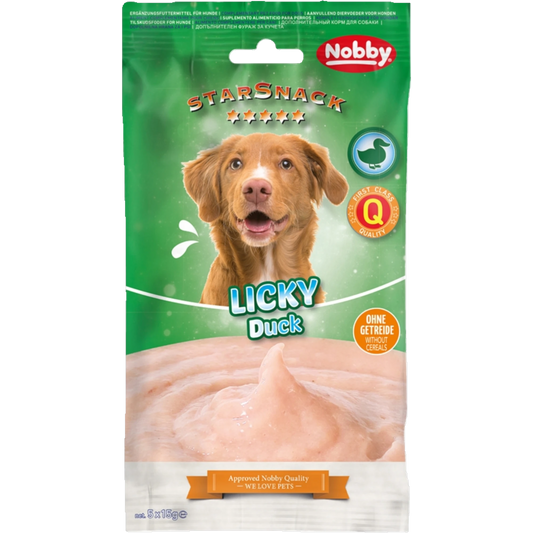 StarSnack LICKY Duck – Cremiger Entensnack zum Schlecken