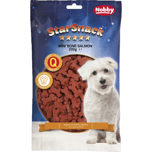 StarSnack Mini Bones Salmon – Kleine Happen mit wertvollem Lachsöl