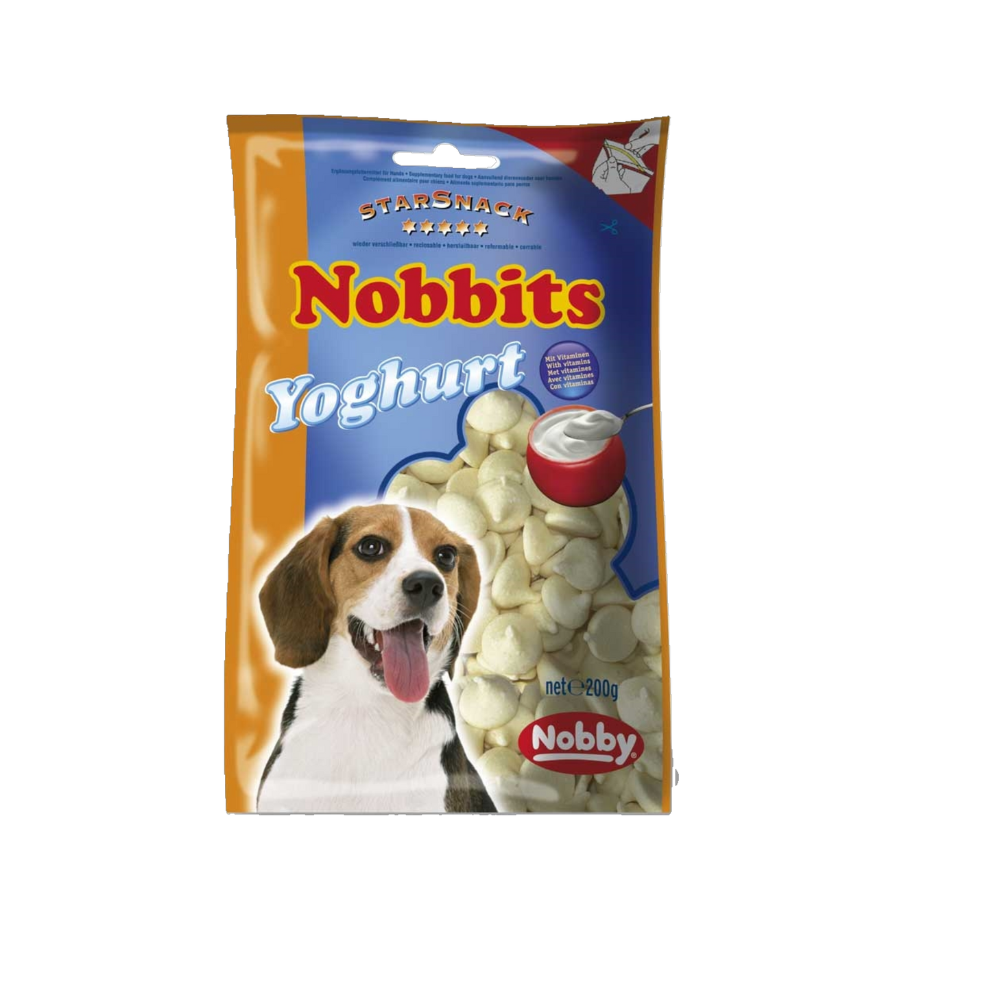 StarSnack Nobbits Yoghurt – Die vitaminreiche Belohnung für Genießer auf vier Pfoten