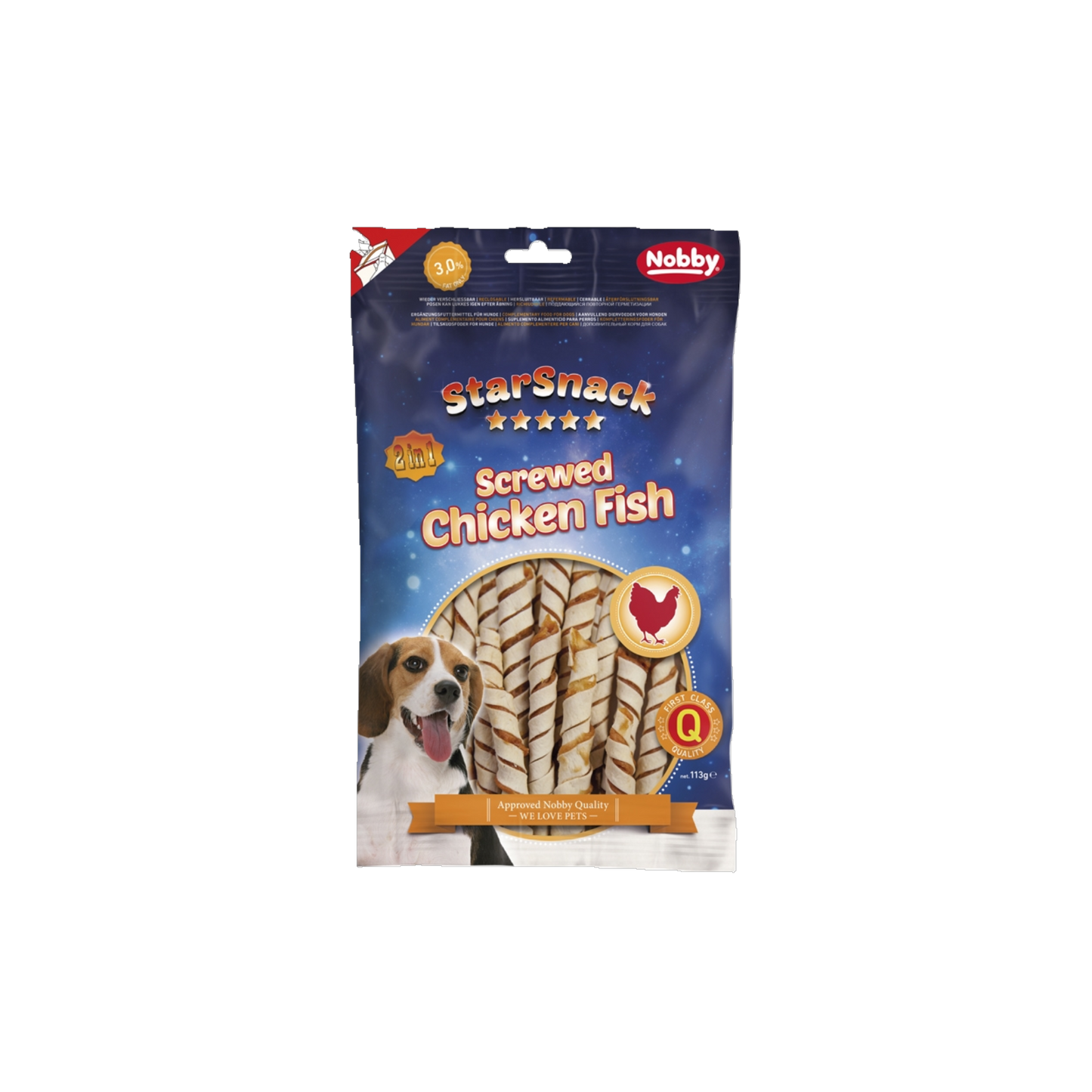 StarSnack Screwed Chicken Fish – Leichter Snackgenuss mit Hähnchen & Kabeljau