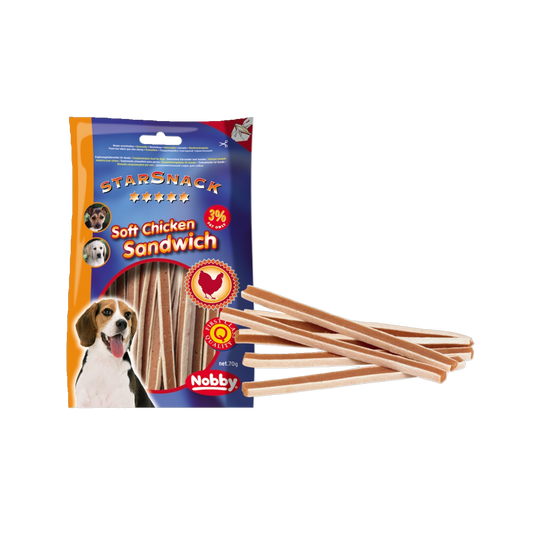 StarSnack Soft Chicken Sandwich – Zarter Genuss mit Hähnchen & Fisch