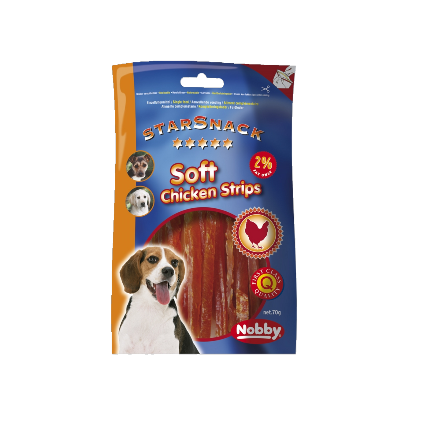StarSnack Soft Chicken Strips – Der proteinreiche Premium-Snack mit 83 % Hähnchen