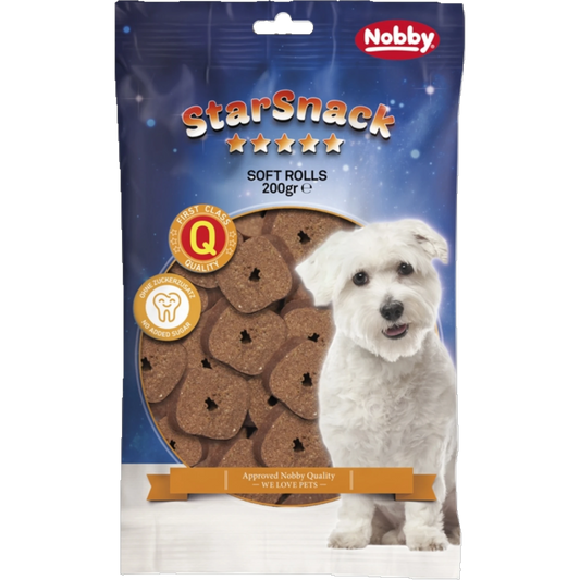 StarSnack Soft Rolls – Der softe Fleischsnack mit Rind