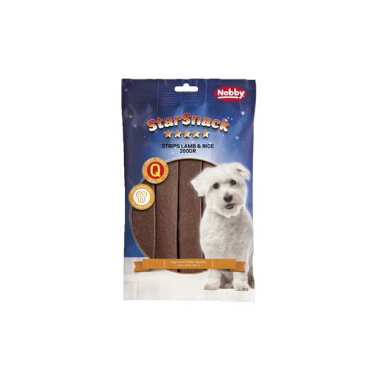 StarSnack Strips Lamb & Rice – Der sanfte Snack mit Lamm & Reis