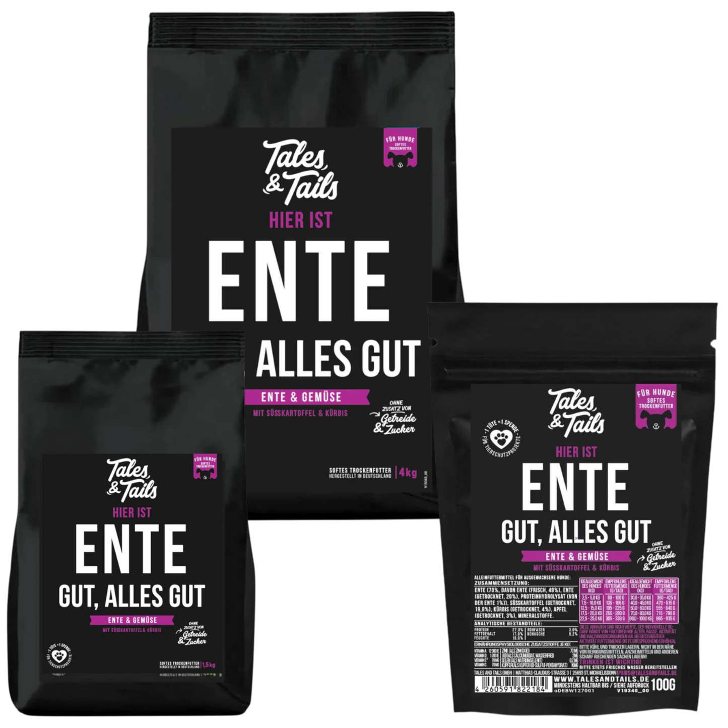 Tales & Tails Dog – Ente gut, alles gut