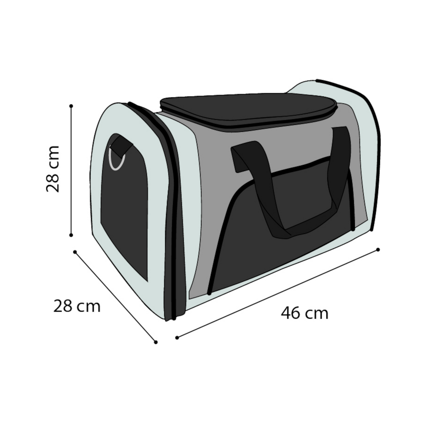 Tragetasche Martha – Komfort & Sicherheit für unterwegs