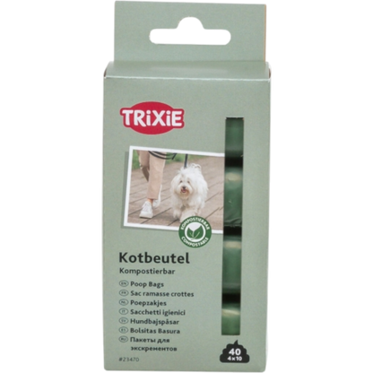 Trixie Pick Up Kompostierbare Hundekotbeutel – Gut für Ihren Hund und die Umwelt