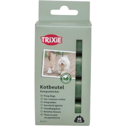 Trixie Pick Up Kompostierbare Hundekotbeutel – Gut für Ihren Hund und die Umwelt