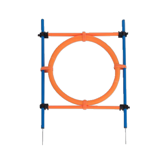 Trixie Agility Ring – Verstellbarer Sprungreifen für aktives Hundetraining