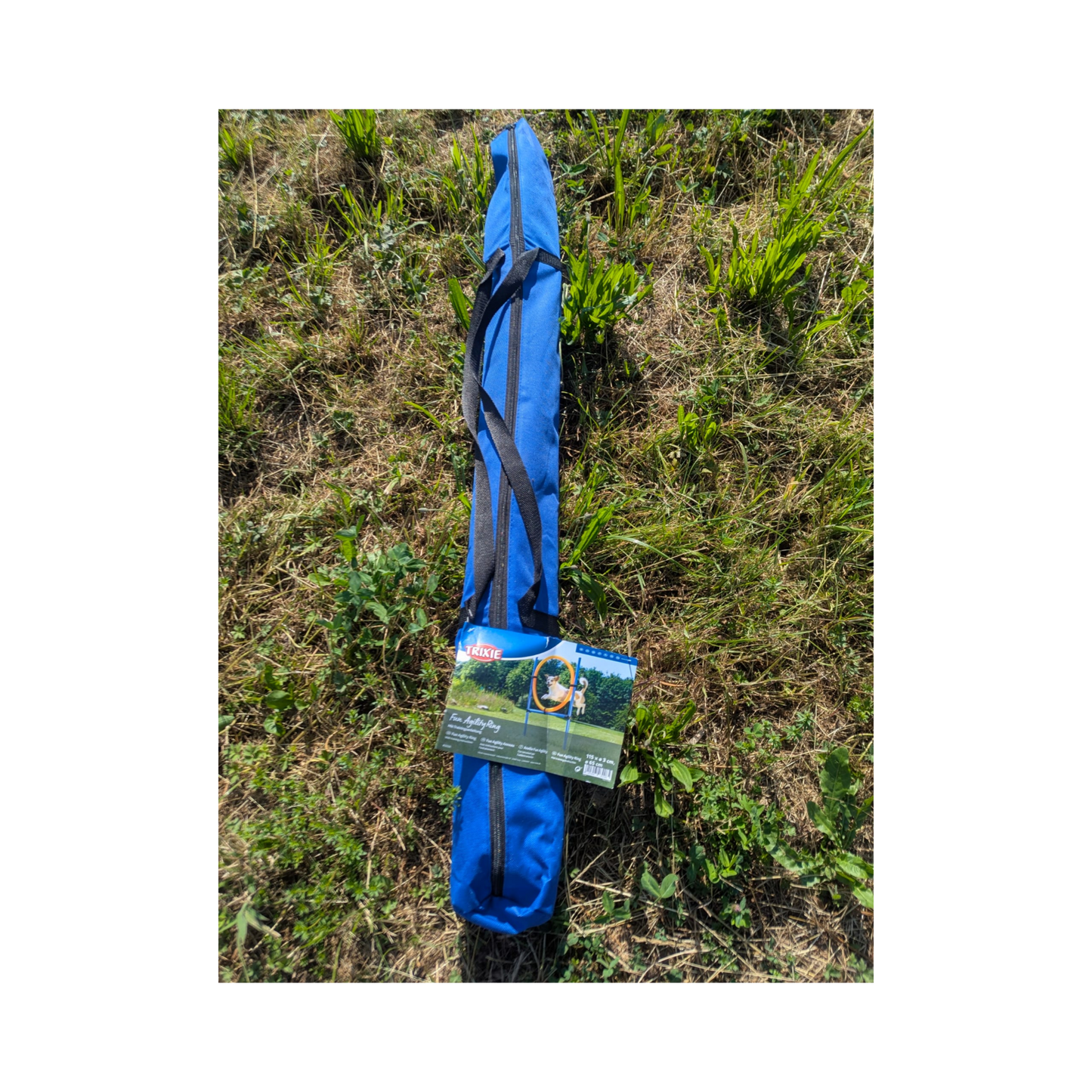 Trixie Agility Ring – Verstellbarer Sprungreifen für aktives Hundetraining