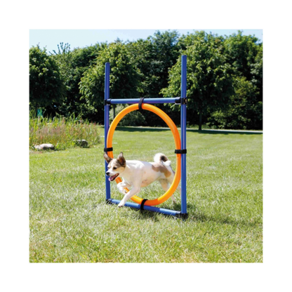 Trixie Agility Ring – Verstellbarer Sprungreifen für aktives Hundetraining