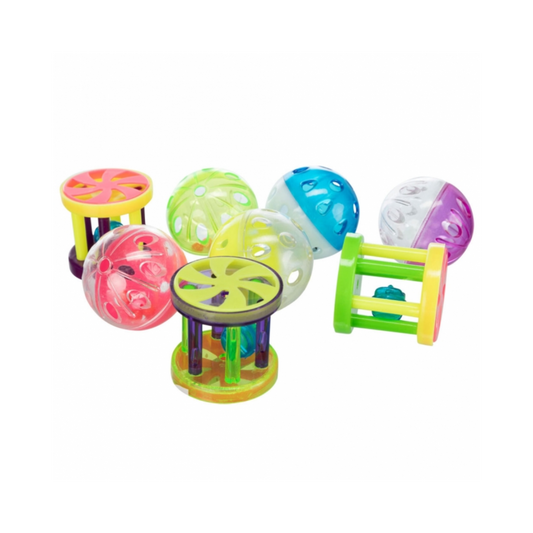 Trixie Ball oder Rolle aus Kunststoff – leichter Actionstarter mit Schelle