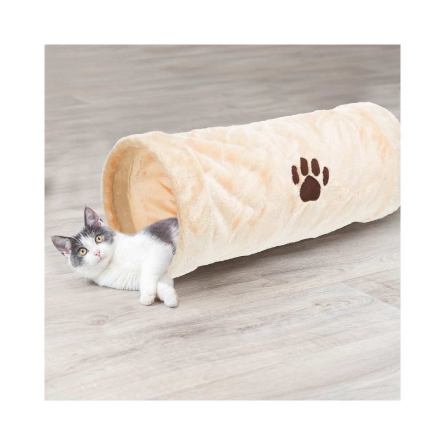 Trixie Crunch Plüschtunnel – Der perfekte Spiel- und Rückzugsort für Ihre Katze oder Ihren Welpen