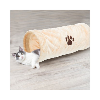 Trixie Crunch Plüschtunnel – Der perfekte Spiel- und Rückzugsort für Ihre Katze oder Ihren Welpen