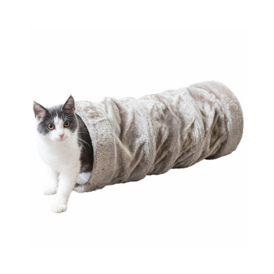 Trixie Crunch Plüschtunnel – Der perfekte Spiel- und Rückzugsort für Ihre Katze oder Ihren Welpen