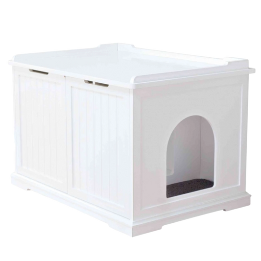 Trixie Doppelkatzenhaus – Stilvolle Lösung für Katzentoilette & Ruheplatz