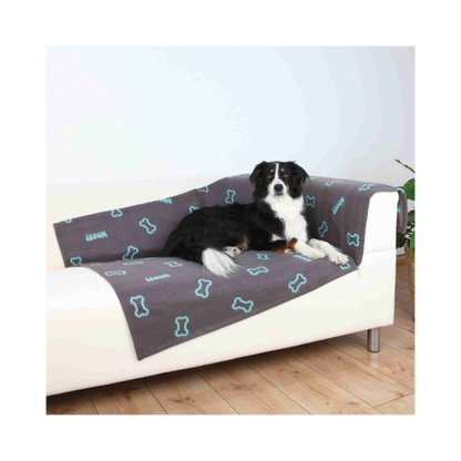 Trixie Fleecedecke Barney – Weiche & pflegeleichte Decke mit stilvollem Design