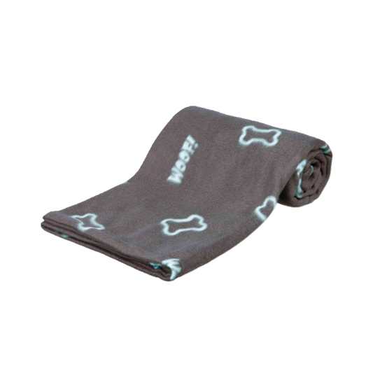 Trixie Fleecedecke Barney – Weiche & pflegeleichte Decke mit stilvollem Design
