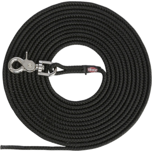 Trixie – Hundeleine Schleppleine rund aus Segeltau mit Trigger Snap Hook