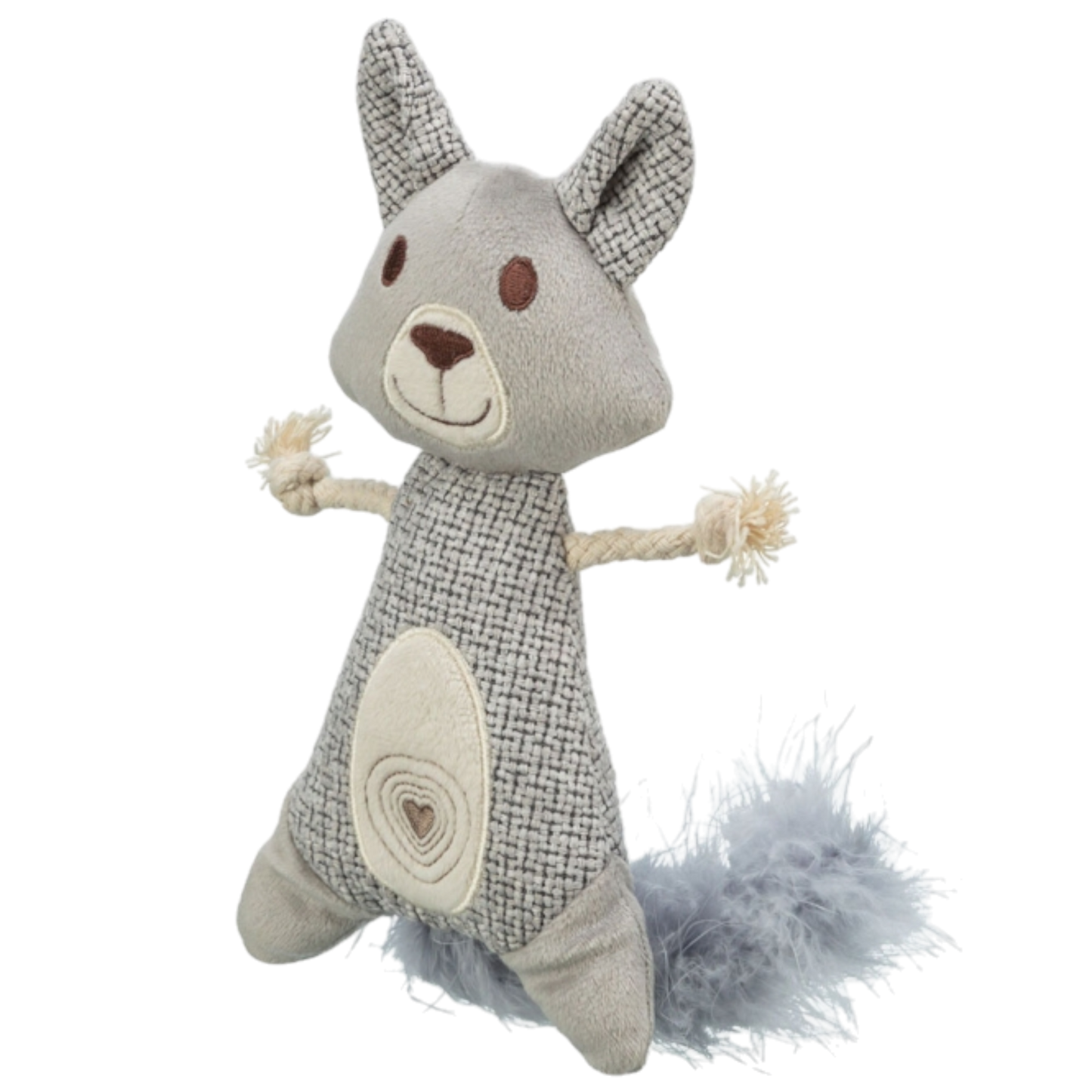 Trixie Katzenspielzeug Waschbär XXL – Extra groß, extra spannend, extra Spielspaß