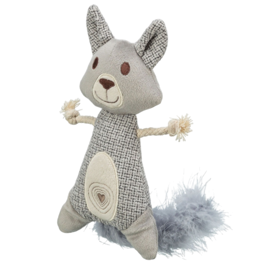 Trixie Katzenspielzeug Waschbär XXL – Extra groß, extra spannend, extra Spielspaß