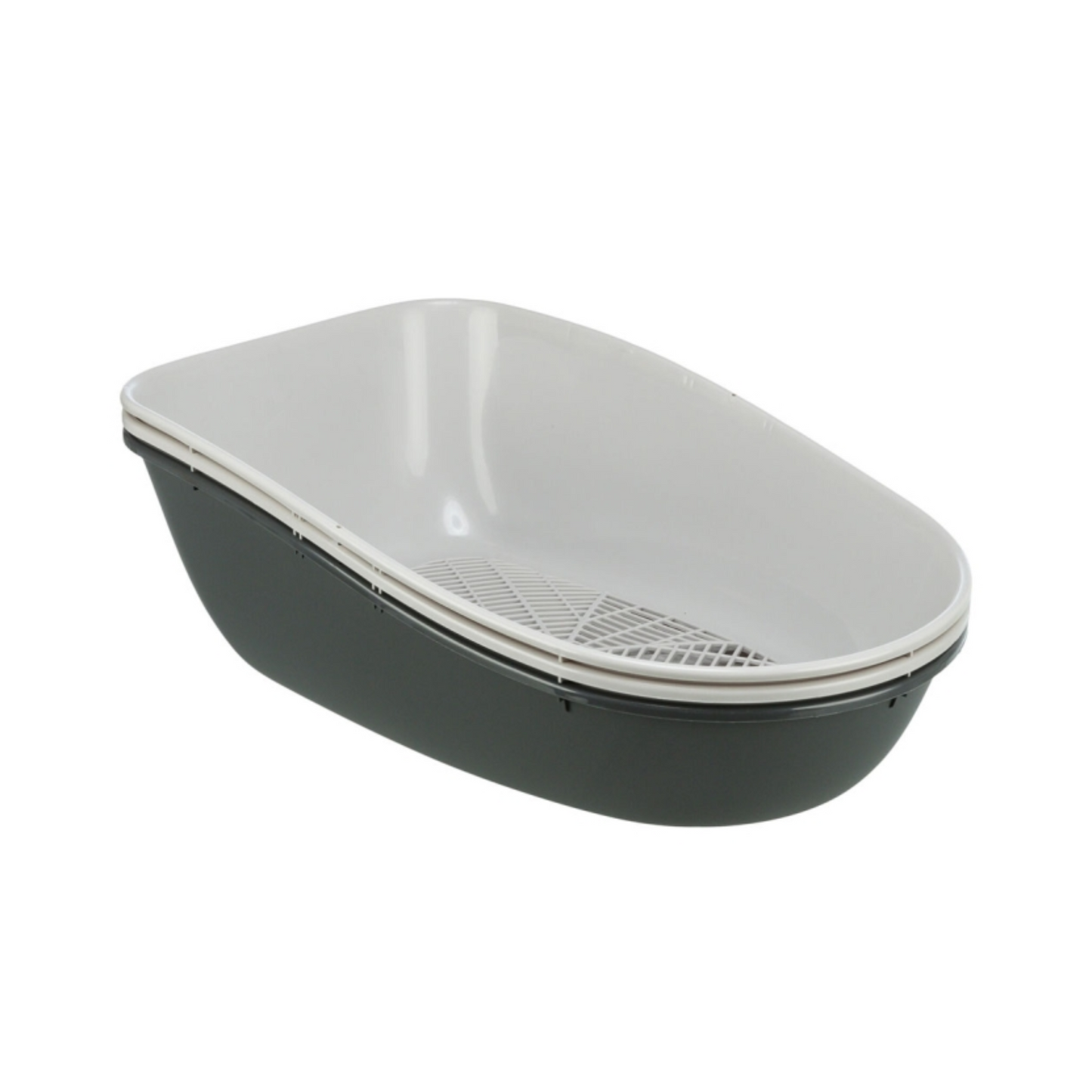 Trixie Katzentoilette Berto mit 3-teiligen Trennsystem