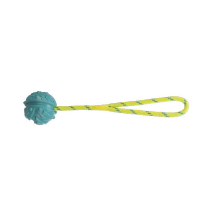 Trixie Naturgummiball am Band – Schwimmspaß & Apportierfreude für aktive Hunde