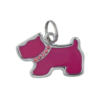 Trixie Schmuck-Adressanhänger Hund mit Strass – Stilvoll & funktional zugleich