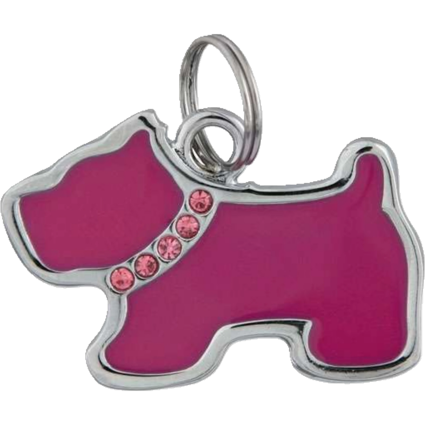 Trixie Schmuck-Adressanhänger Hund mit Strass – Stilvoll & funktional zugleich