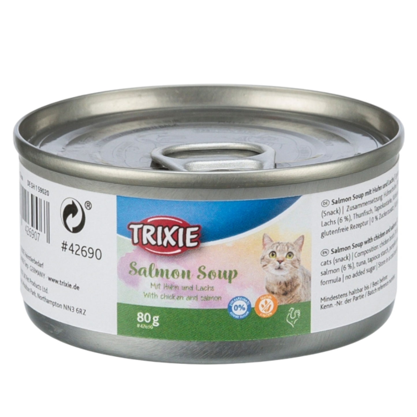 Trixie Soup mit Huhn & Lachs – zart, aromatisch & perfekt zum Schlecken
